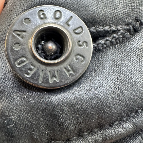 AG Adriano Goldschmied Farrah High Rise Skinny Black Leatherette Jeans 25R - Picture 5 of 13